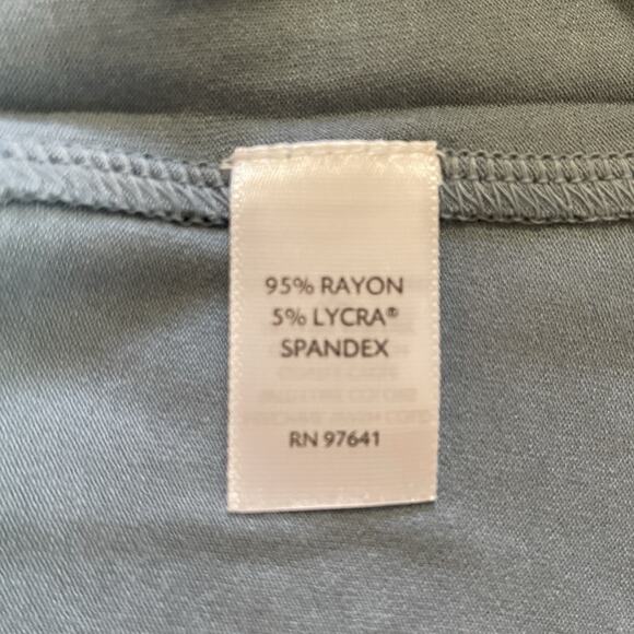 J. JILL Stretch Women's Size 3X Light Blue Pullover Long Sleeve Tunic Top NWOT - Picture 4 of 6